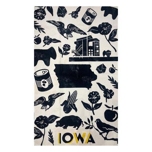 GEOMETRY State Tea Towel