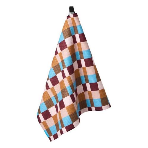 GEOMETRY Fall Tea Towel - Primary Image