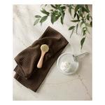 GEOMETRY Truffle Hand Towel - Thumbnail 2 of 3