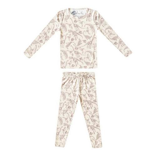 Toddler Copper Pearl Long Sleeve Pajama Set - Primary Image