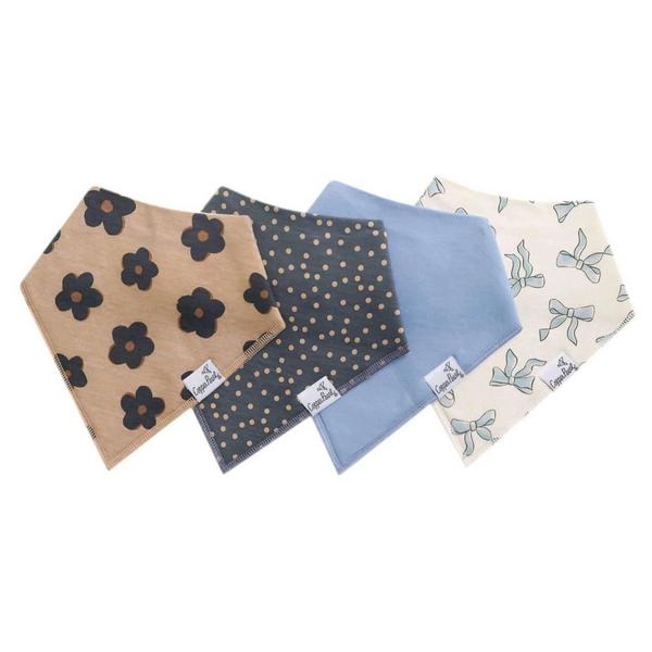 Boys,Girls Copper Pearl 4 Pack Bandana baby-bibs-and-burp-cloths