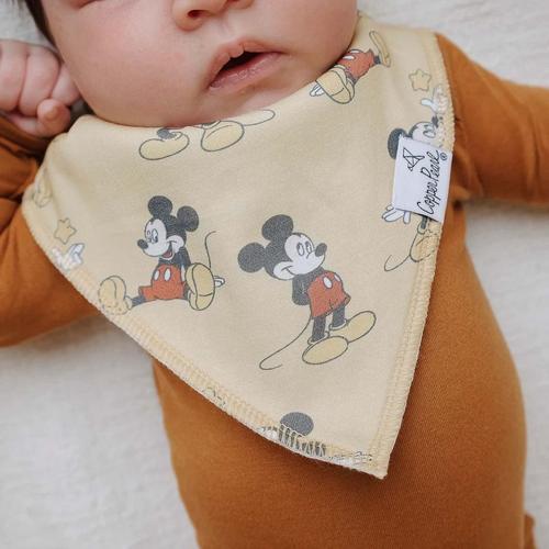 Baby Copper Pearl 4 Pack Bandana Bib Set - Primary Image