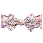 Baby Girls' Copper Pearl Knit Bow Bow Headband - Thumbnail 1 of 3