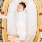 Baby Copper Pearl Knit Swaddle Blanket - Thumbnail 2 of 3