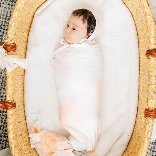 Baby Copper Pearl Knit Swaddle Blanket - Primary Image