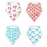 Baby Copper Pearl 4 Pack Bandana Bib Set - Thumbnail 2 of 4