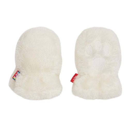Baby Magnetic Me Minky Bear Mittens - Primary Image