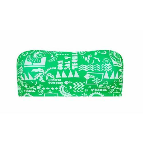 Women's Kulani Kinis Slim Bandeau Swim Bikini Top - Primary Image