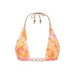 Women's Kulani Kinis Trio Ring Triangle Swim Bikini Top - Thumbnail 1 of 3