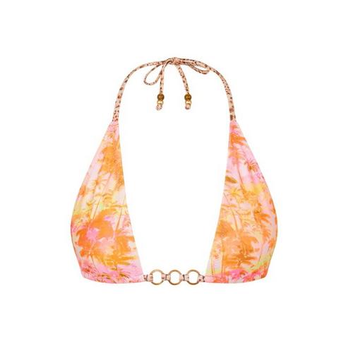 Women's Kulani Kinis Trio Ring Triangle Swim Bikini Top - Primary Image