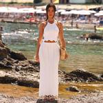 Women's Kulani Kinis Chevron Knit Midi Swim Bottoms - Thumbnail 2 of 3