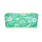 Women's Kulani Kinis Crochet Slim Bandeau Swim Bikini Top - Thumbnail 1 of 3