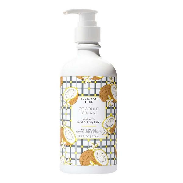 BEEKMAN 1802 Coconut Cream Goat Milk Lotion