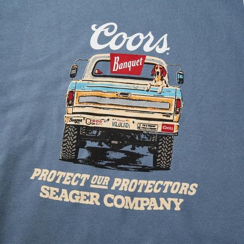 Men's Seager Co. COORS Banquet Bumper Hoodie - Primary Image