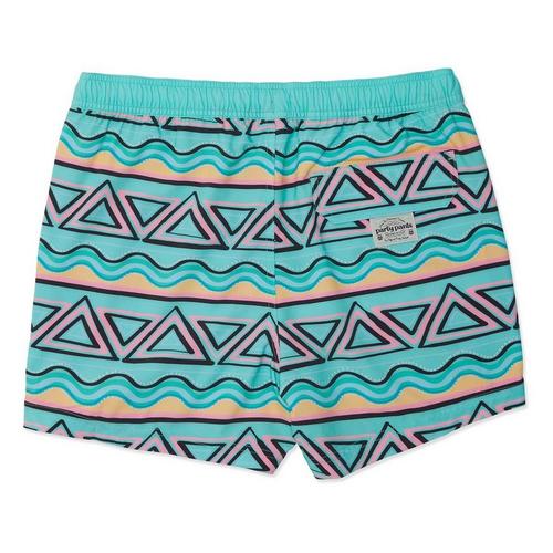 Men's Party Pants Fiesta Stripe Swim Trunks - Primary Image