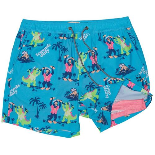 Men's Party Pants Bussin' Happy Hour Swim Trunks - Primary Image