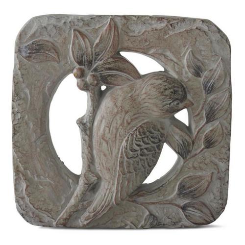 K&K Interiors 12in Cement Stepping Stone (Styles May Vary) - Primary Image