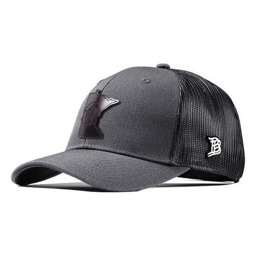 Branded Bills Minnesota 32 Midnight Curved Trucker Snapback Hat - Primary Image