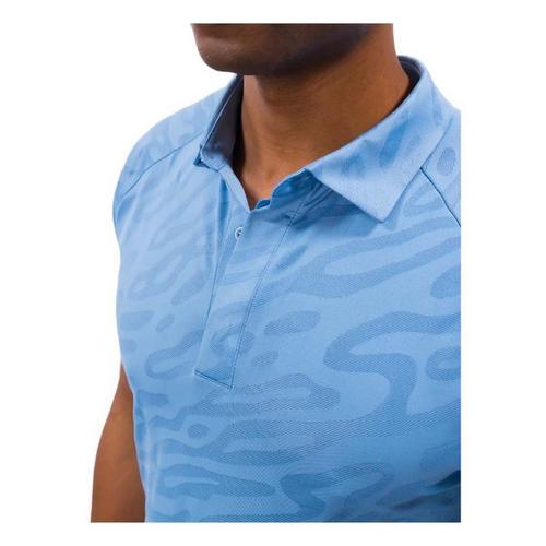 Men's Waggle Golf WeaveLight Jacquard Polo - Primary Image