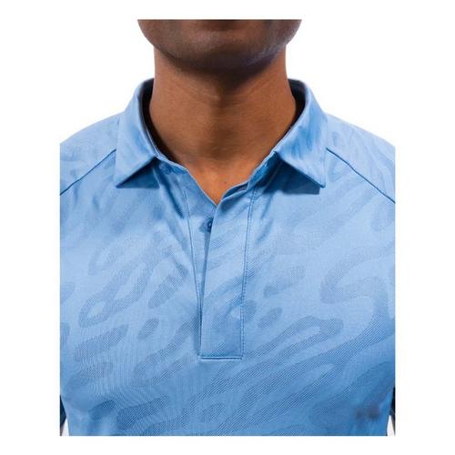 Men's Waggle Golf WeaveLight Jacquard Polo - Primary Image
