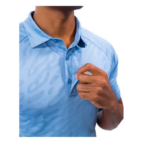 Men's Waggle Golf WeaveLight Jacquard Polo - Primary Image