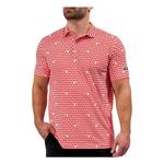 Men's Waggle Golf Provisions Print Polo - Thumbnail 1 of 6