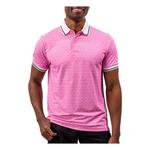 Men's Waggle Golf Azalea Collection Polo - Thumbnail 1 of 7