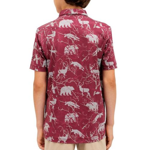Kids' Waggle Golf Wild Side Polo - Primary Image