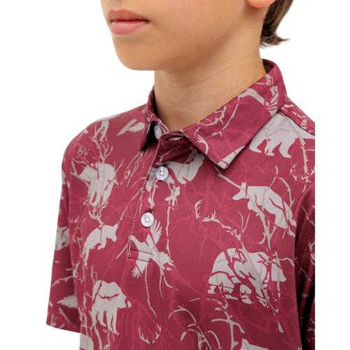 Kids' Waggle Golf Wild Side Polo - Primary Image