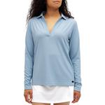 Women's Waggle Golf Ridgeline Long Sleeve Polo - Thumbnail 1 of 4