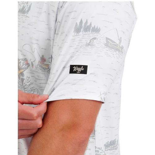 Men's Waggle Golf Tight Lines Polo - Primary Image