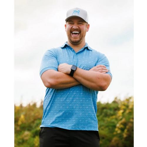 Men's Waggle Golf Sanctuary Polo - Primary Image