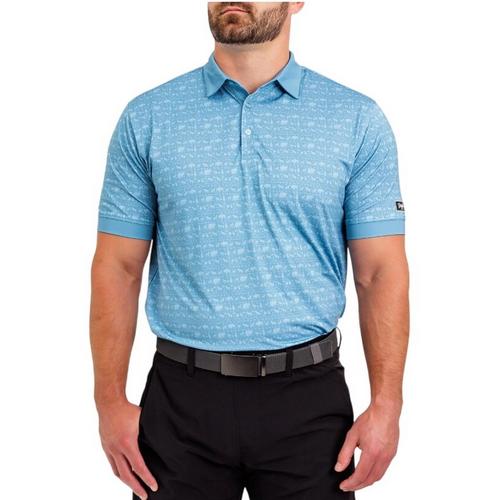 Men's Waggle Golf Sanctuary Polo - Primary Image