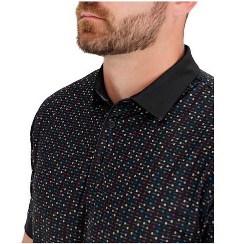 Men's Waggle Golf Throwing Darts Polo - Primary Image