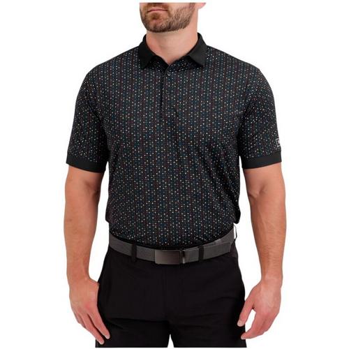 Men's Waggle Golf Throwing Darts Polo - Primary Image