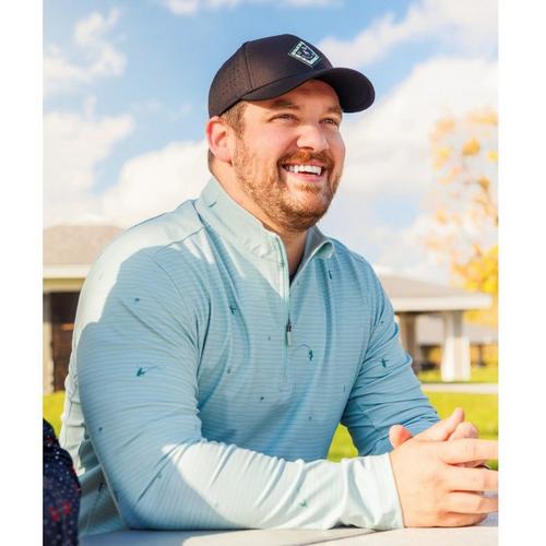 Men's Waggle Golf Upstream Long Sleeve 1/4 Zip - Primary Image