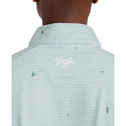 Men's Waggle Golf Upstream Long Sleeve 1/4 Zip - Primary Image