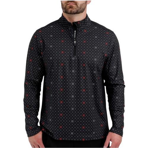 Men's Waggle Golf North Star Long Sleeve 1/4 Zip - Primary Image