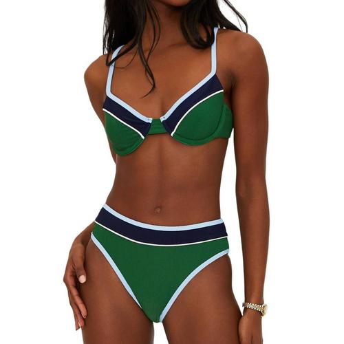 Women's Beach Riot Delia Colorblock Swim Bottoms - Primary Image