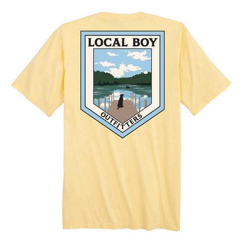 Men's Local Boy Outfitters Lake Plate T-Shirt - Primary Image