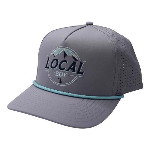 Men's Local Boy Outfitters Local Latte Perforated Rope Snapback Hat - Primary Image
