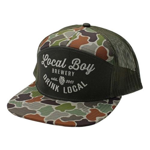 Men's Local Boy Outfitters Brewery 7 Panel Snapback Hat - Primary Image