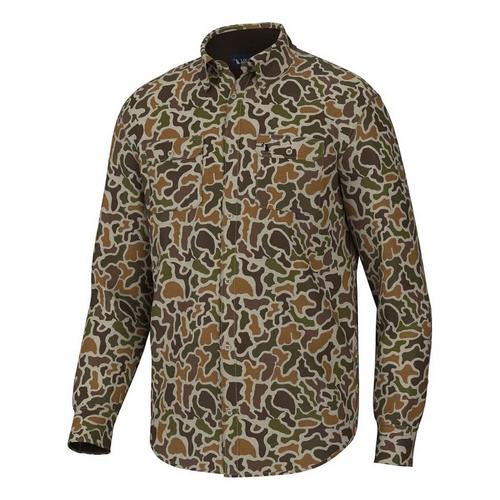 Men's Local Boy Outfitters Camo Long Sleeve Button Up Shirt - Primary Image