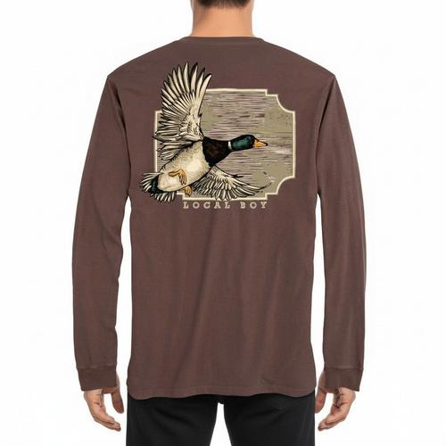 Men's Local Boy Outfitters Greenhead Flight Long Sleeve T-Shirt