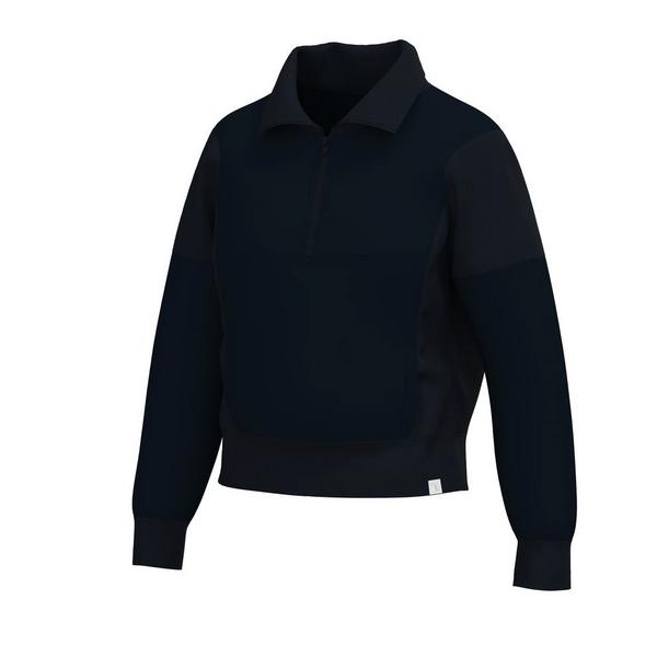 Women's Local Girl Outfitters Velvet Fleece Fishing 1/4 Zip Pullover XSmall Black