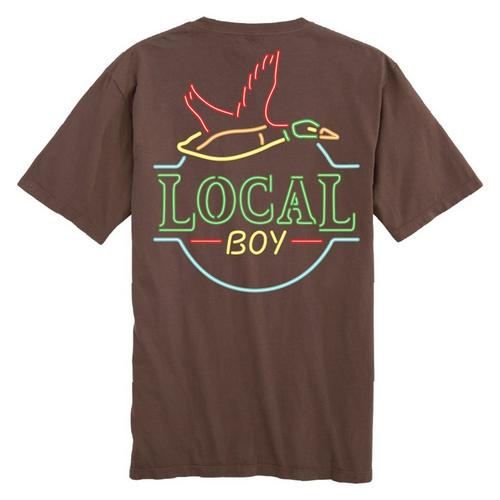 Men's Local Boy Outfitters Neon Duck Latte T-Shirt - Primary Image