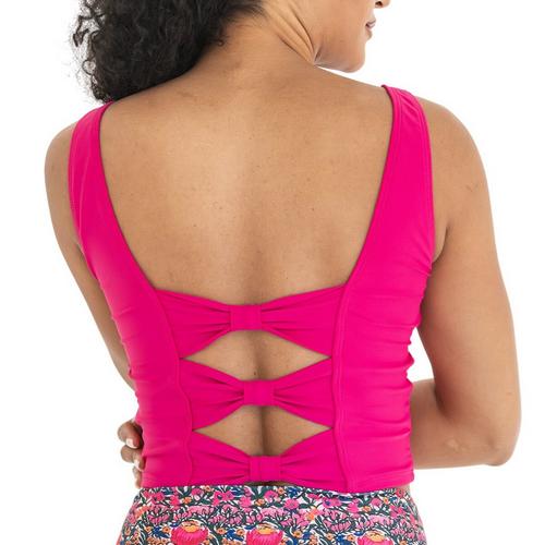 Women's Janela Bay Triple Bow Back Swim Tankini - Primary Image
