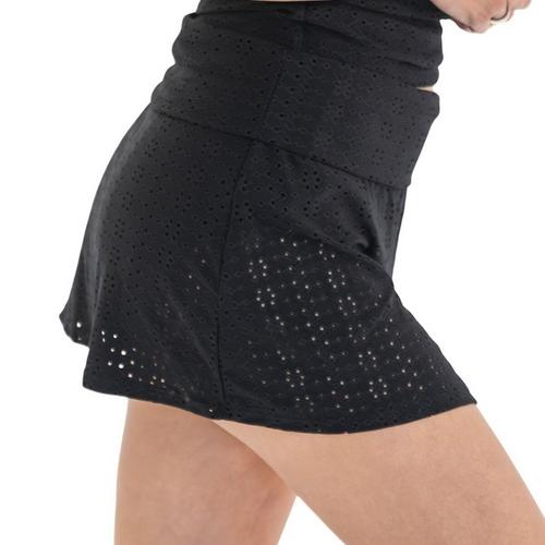 Women's Janela Bay Fold Over Swim Skirt - Primary Image
