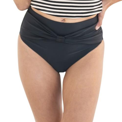 Women's Janela Bay Front Bow High Waist Swim Bottoms - Primary Image