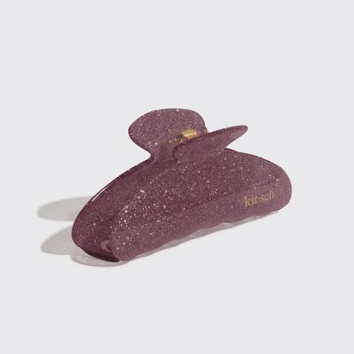 Kitsch Pink Glitter Hair Claw - Primary Image